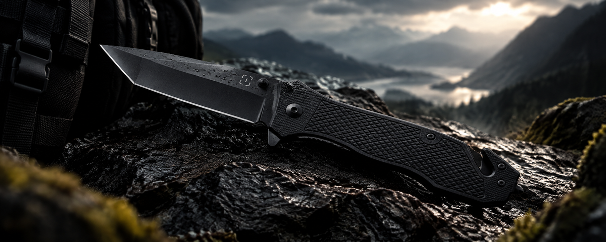 Valken Shadow tanto folding knife