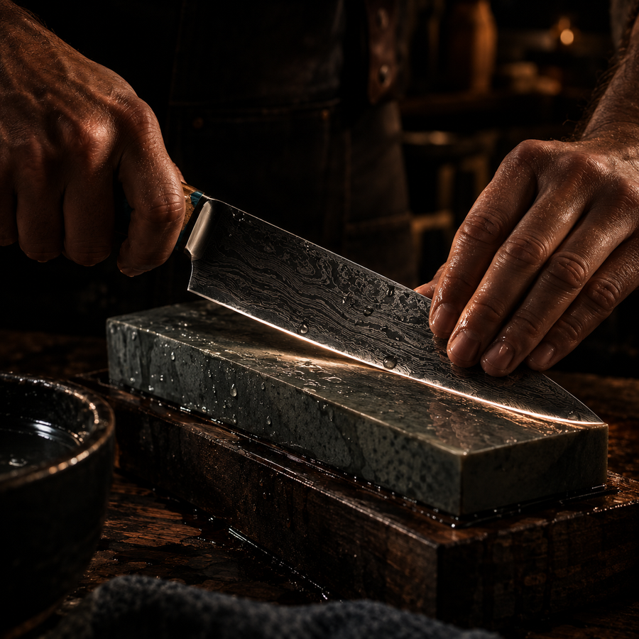 Hand-finished Valken knife edge
