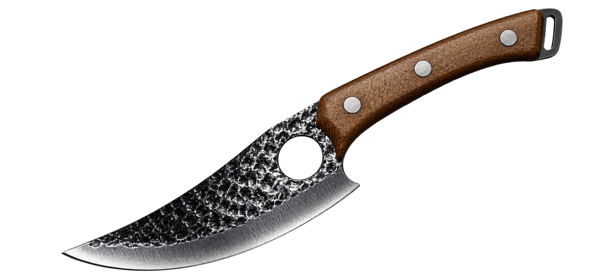 Valken Classic Chef's Knife — Forged Stainless Steel with Beech Wood Handle