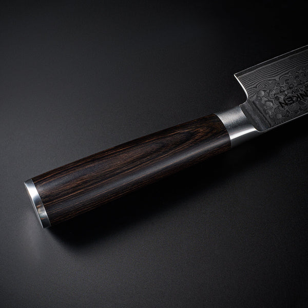 Ronin Collection — Japanese VG10 Hammered Damascus Steel Knife Set with Pakkawood Handles